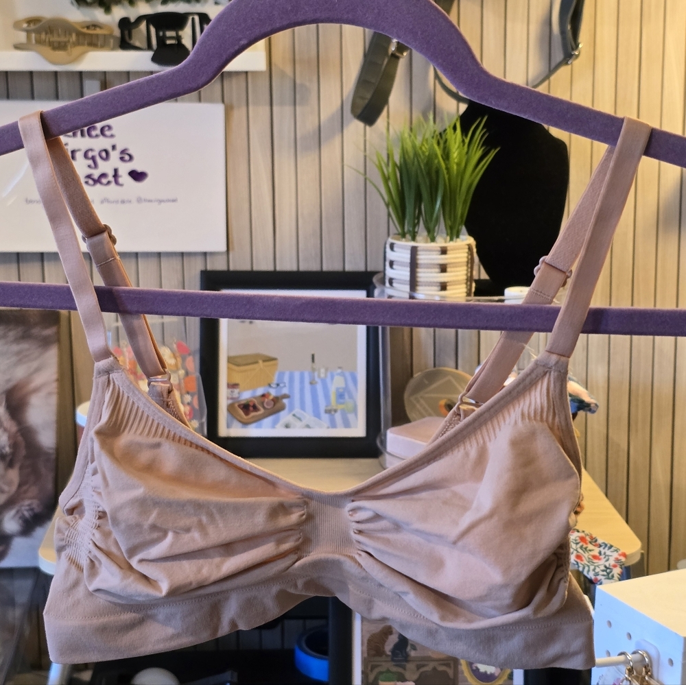 SKIMS Beige Shaping Bralette